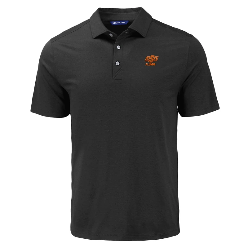 Polo Coastline Epic Comfort Eco recyclé noir pour homme des Cowboys de l'Oklahoma State, Cutter & Buck