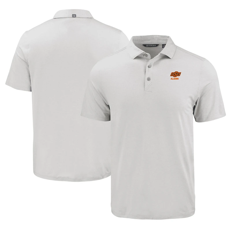 Polo Cutter & Buck Orange Oklahoma State Cowboys Coastline Epic Comfort Eco Recycled pour homme