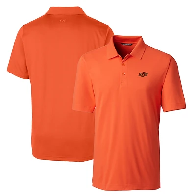 Polo extensible Forge orange Cutter & Buck pour homme, coupe grande et taille, des Cowboys de l'État l'Oklahoma
