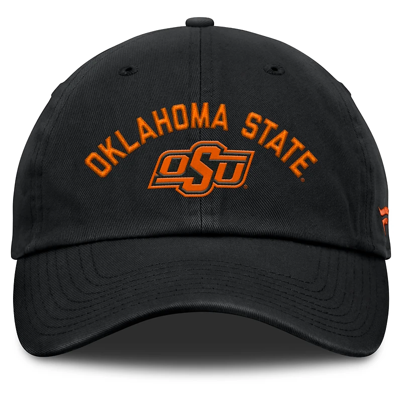 Men's Fanatics Black Oklahoma State Cowboys Myth Adjustable Hat