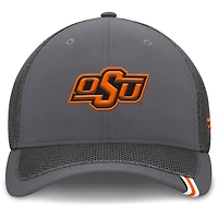 Casquette Clincher Flex grise Fanatics pour homme des Cowboys de l'État l'Oklahoma