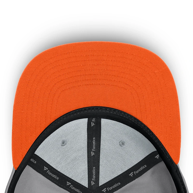 Men's Fanatics Gray Oklahoma State Cowboys Duo Snapback Hat