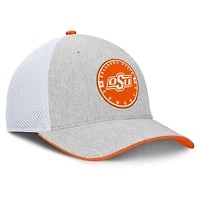 Casquette Trigger Flex gris chiné Fanatics pour homme des Cowboys de l'État l'Oklahoma