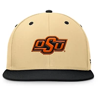 Men's Fanatics Khaki/Black Oklahoma State Cowboys Balance Fitted Hat