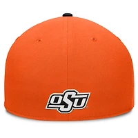 Men's Fanatics  Orange Oklahoma State Cowboys Pick Off Fitted Hat