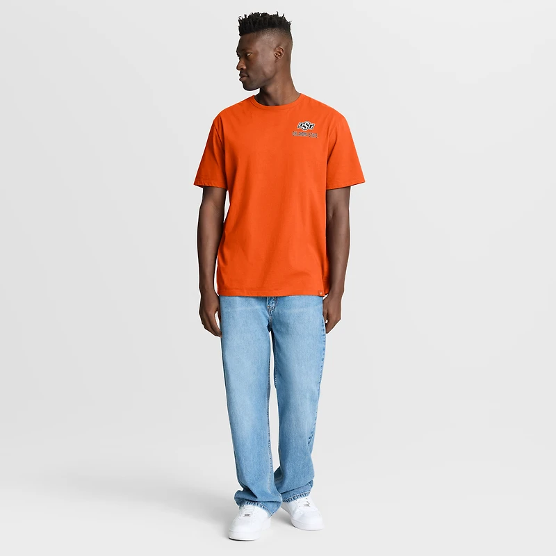 Men's Fanatics Orange Oklahoma State Cowboys Quad Legacy T-Shirt