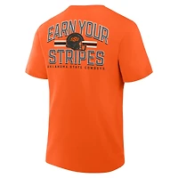 Men's Fanatics Orange Oklahoma State Cowboys Quad Legacy T-Shirt