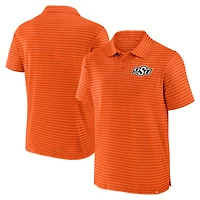 Polo à rayures orange Victory Calls des Cowboys de l'Oklahoma State Fanatics pour hommes