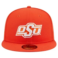 Men's New Era Orange Oklahoma State Cowboys 59FIFTY Fitted Hat