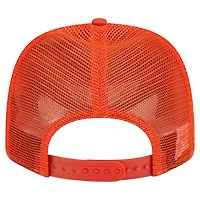 Casquette camionneur extensible à boutons-pression orange New Era 9SEVENTY des Cowboys de l'État de l'Oklahoma pour homme