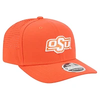 Casquette ajustable orange New Era 9SEVENTY pour homme des Cowboys de l'Oklahoma State