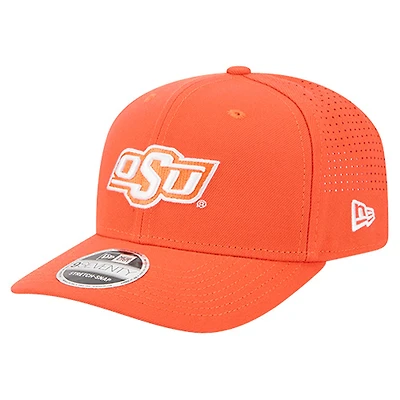 Casquette ajustable orange New Era 9SEVENTY pour homme des Cowboys de l'Oklahoma State
