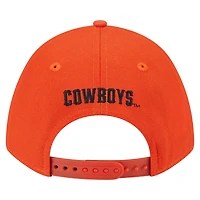 Casquette ajustable 9FORTY M-Crown orange New Era pour homme, Oklahoma State Cowboys Team Collective