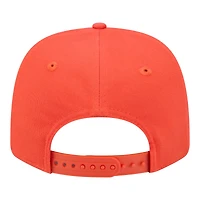Men's New Era Orange Oklahoma State Cowboys Wordmark Rope 9SEVENTY Stretch-Snap Hat