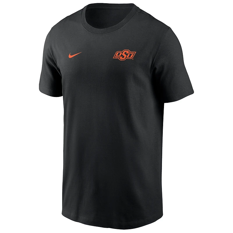 T-shirt Nike noir pour homme, coupe Legend Performance 2025 des Cowboys de l'Oklahoma State
