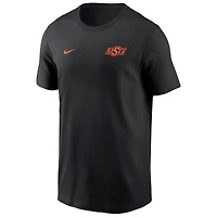 T-shirt Nike noir pour homme, coupe Legend Performance 2025 des Cowboys de l'Oklahoma State