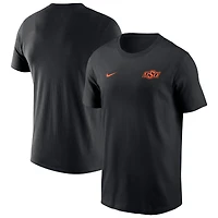 T-shirt Nike noir pour homme, coupe Legend Performance 2025 des Cowboys de l'Oklahoma State