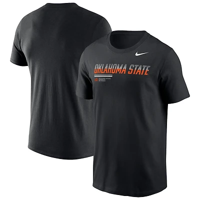 Men's Nike Black Oklahoma State Cowboys 2026 Sideline Wordmark Legend Dri-FIT T-Shirt