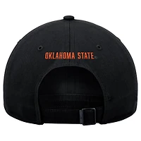Casquette ajustable Nike noire pour homme Oklahoma State Cowboys Club
