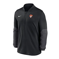 Pull Nike noir à demi-zip Dri-FIT des Cowboys de l'Oklahoma State pour homme
