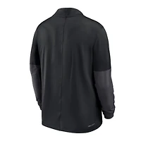 Men's Nike  Black Oklahoma State Cowboys Dri-FIT Half-Zip Pullover