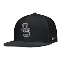 Casquette de baseball Nike noire pour homme Oklahoma State Cowboys Folds of Honor On-Field Performance