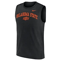 Débardeur Nike Legend Dri-FIT noir pour homme, Oklahoma State Cowboys