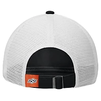 Men's Nike Black Oklahoma State Cowboys On-Field Club Adjustable Trucker Hat