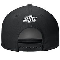 Men's Nike Black Oklahoma State Cowboys Rise Adjustable Hat