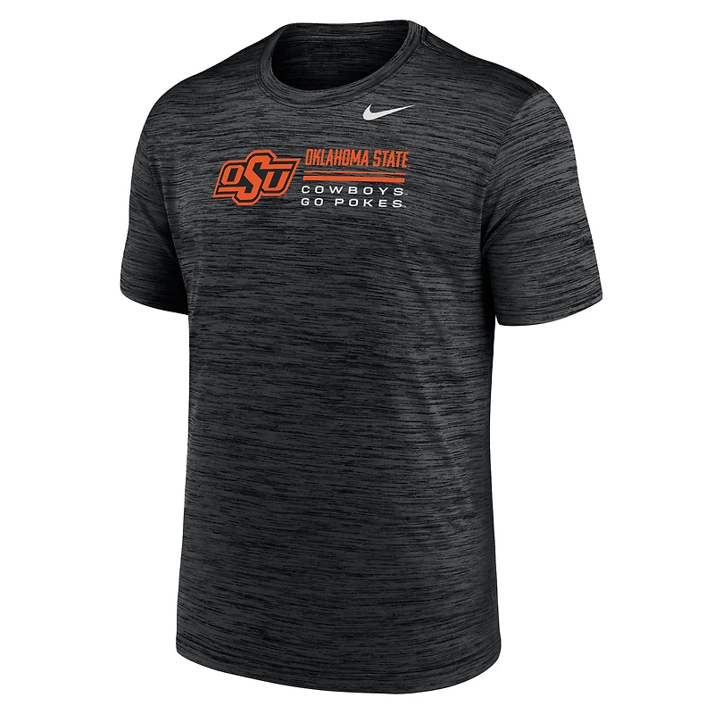 Men's Nike Black Oklahoma State Cowboys Velocity Dri-FIT T-Shirt
