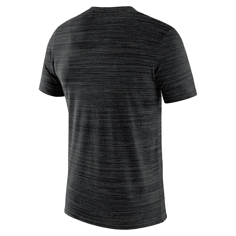 T-shirt Nike Velocity Performance noir pour homme des Cowboys de l'Oklahoma State