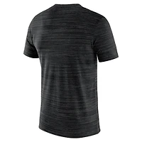 T-shirt Nike Velocity Performance noir pour homme des Cowboys de l'Oklahoma State