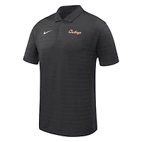 Men's Nike White Oklahoma State Cowboys Victory Stripe Dri-FIT Polo