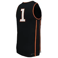 Maillot de basket-ball réplique Nike #1 noir des Cowboys l'Oklahoma State pour homme