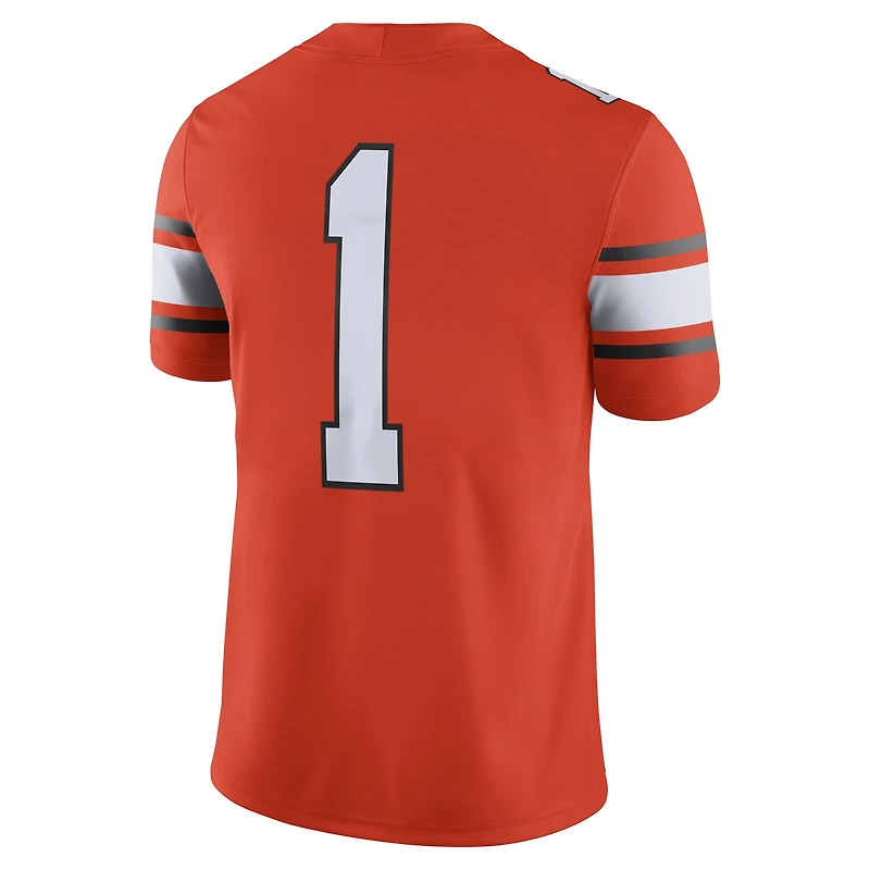 Men's Nike #1 Oklahoma State Cowboys Game Jersey