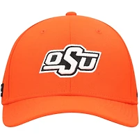 Casquette Nike Orange Oklahoma State Cowboys 2024 Sideline Rise Swoosh Flex pour homme