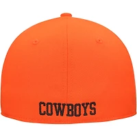 Casquette Nike Orange Oklahoma State Cowboys 2024 Sideline Rise Swoosh Flex pour homme