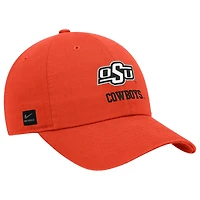 Casquette ajustable Nike orange Oklahoma State Cowboys 2025 On-Field Club pour homme
