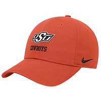 Casquette ajustable Nike orange Oklahoma State Cowboys 2025 On-Field Club pour homme