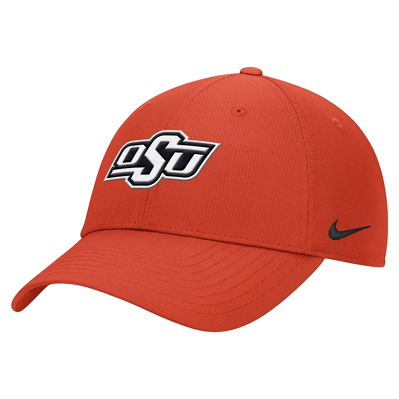 Men's Nike Orange Oklahoma State Cowboys 2025 On-Field Club Performance Adjustable Hat