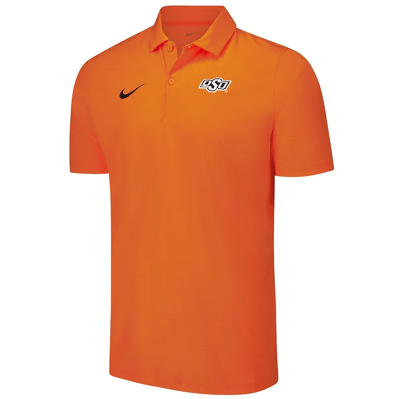 Polo Nike orange pour homme Performance des Cowboys de l'Oklahoma State
