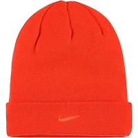 Bonnet en tricot à revers ton sur ton Nike Oklahoma State Cowboys orange pour homme