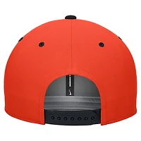 Casquette Snapback Nike Pro Performance pour homme Oklahoma State Cowboys blanche/orange