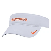 Visière ajustable Nike blanche Oklahoma State Cowboys 2025 On-Field Ace Performance pour homme