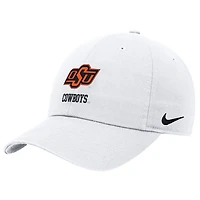 Men's Nike White Oklahoma State Cowboys 2025 On-Field Club Adjustable Hat