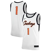 Maillot de basket-ball rétro réplique Nike des Oklahoma State Cowboys pour homme, blanc