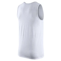 Débardeur Nike blanc pour hommes des Cowboys de l'Oklahoma State