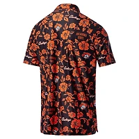 Polo de performance Reyn Spooner pour hommes, noir, Oklahoma State Cowboys