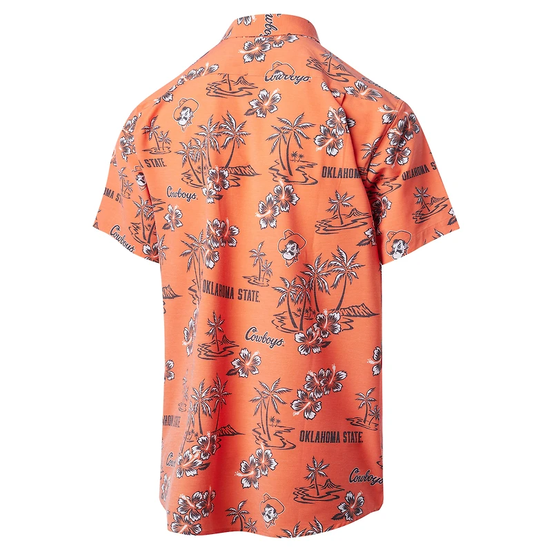 Men's Reyn Spooner Orange Oklahoma State Cowboys Classic Button-Up Shirt