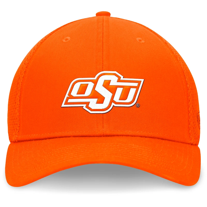 Casquette Spacer Flex orange Top of the World pour hommes des Cowboys de l'État d'Oklahoma